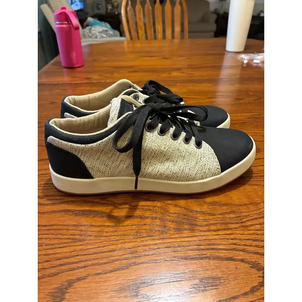 Kodiak Women's Indra Sneakers in Black Cream Size 8